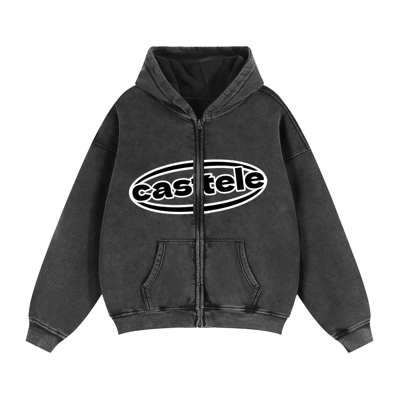 00S FADED HOODED JACKET