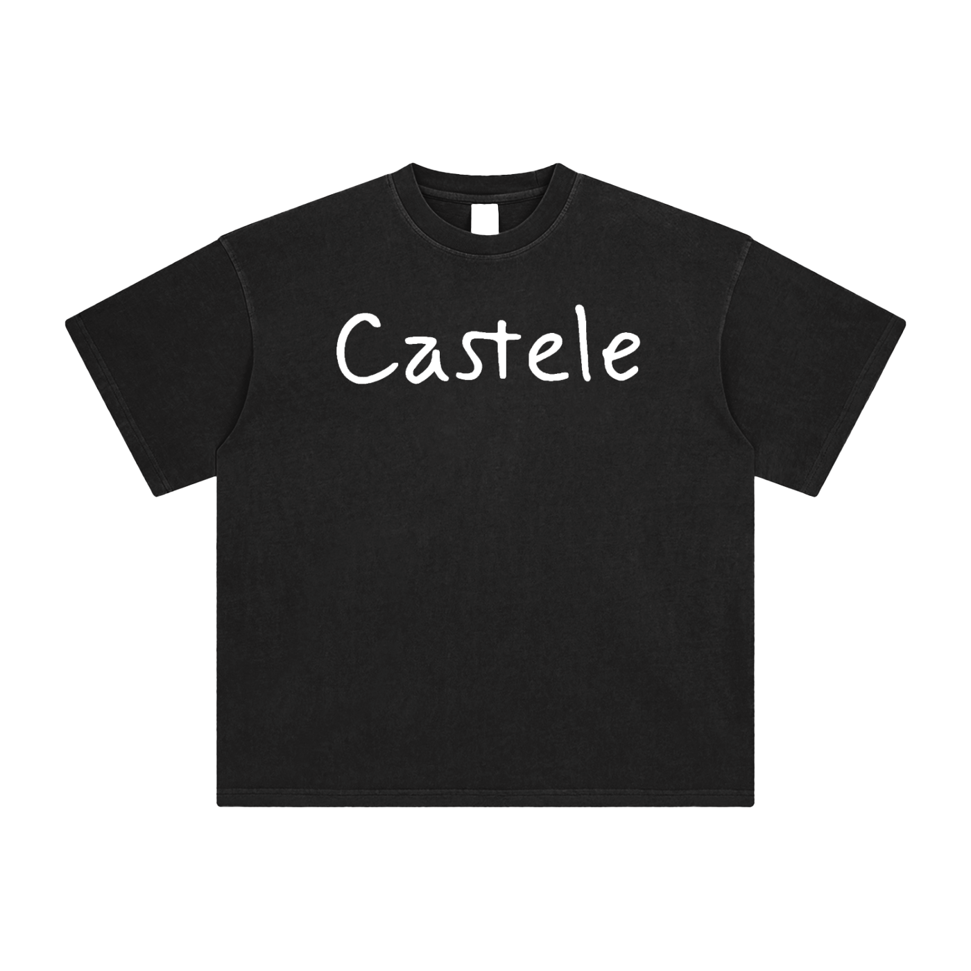 LOGO ENZYME WASH TEE