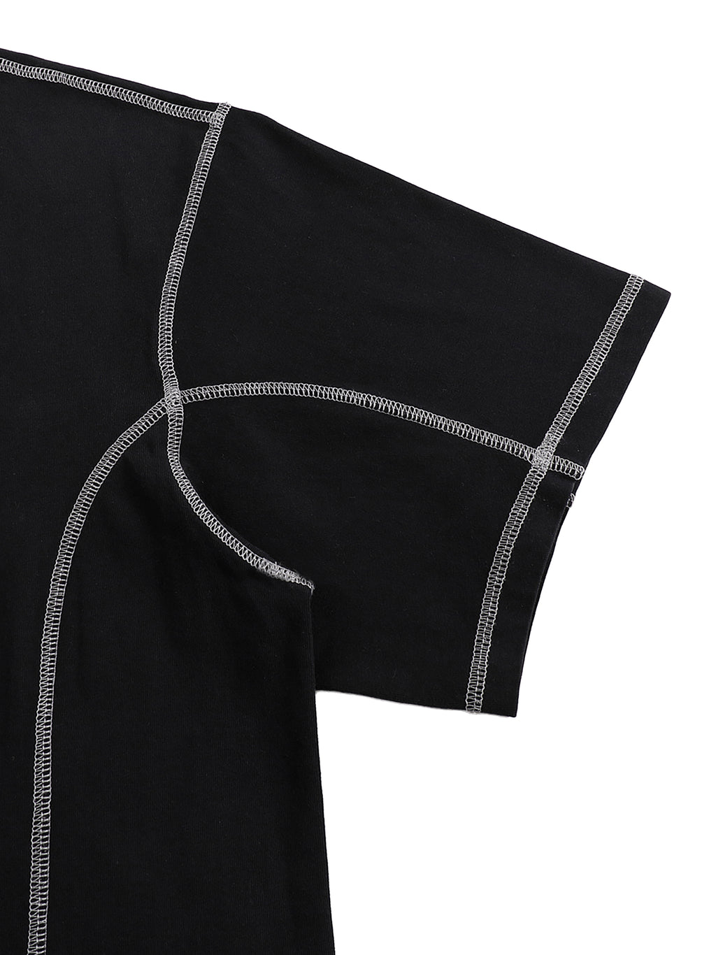 CA SQUIGGLE STITCH TEE